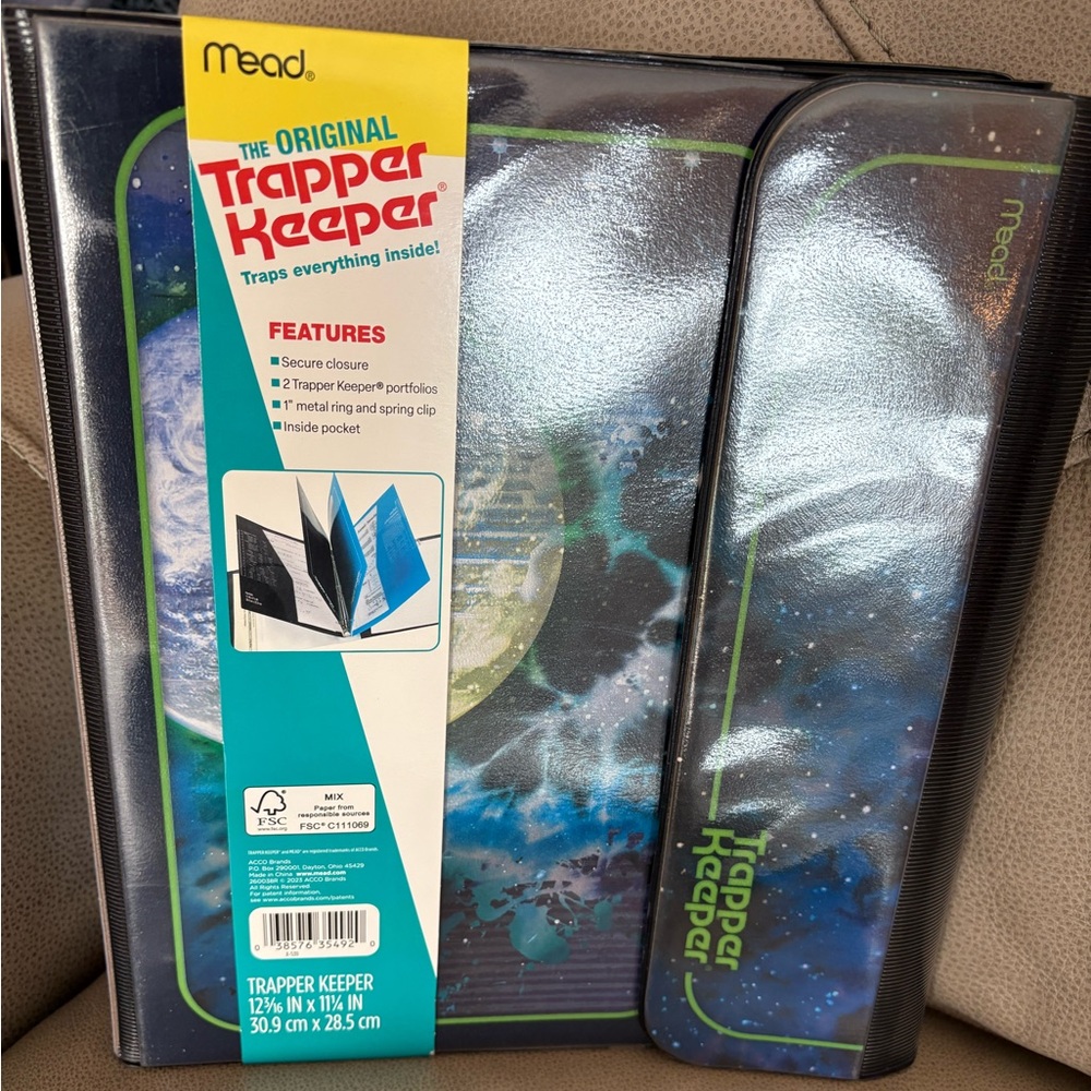 The Original Trapper Keeper Space Design Organizer